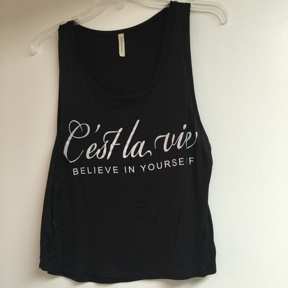 Believe in yourself sleeveless tee
