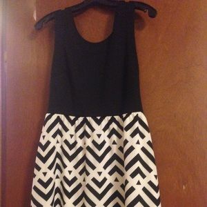 41 Hawthorn Harriet Geo Print Fit & Flare dress