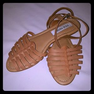 Steve Madden 'Jessa' congac leather sandals