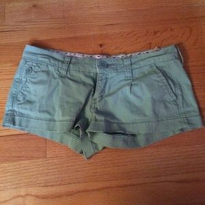 Teal shorts