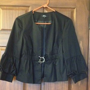 Tribal black dress jacket
