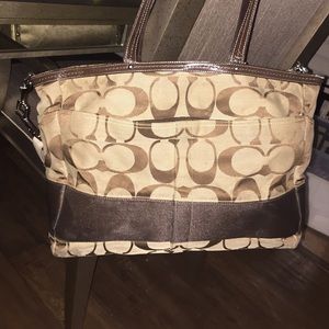 Coach diaper bag