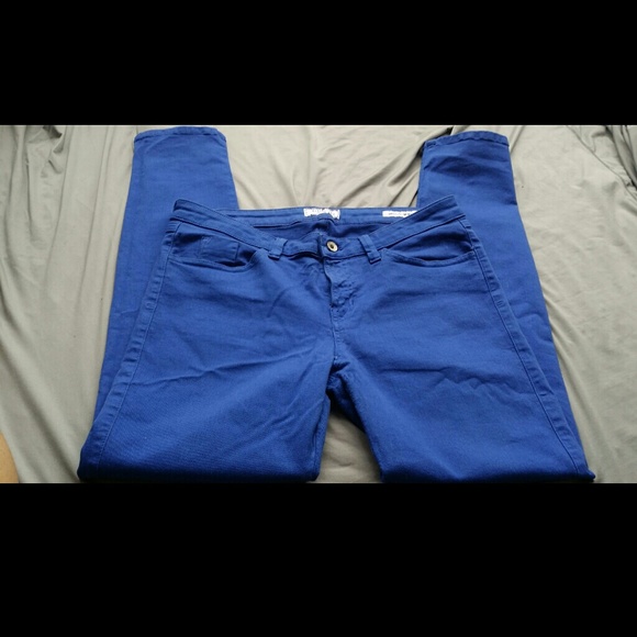 GUESS royal blue jeans