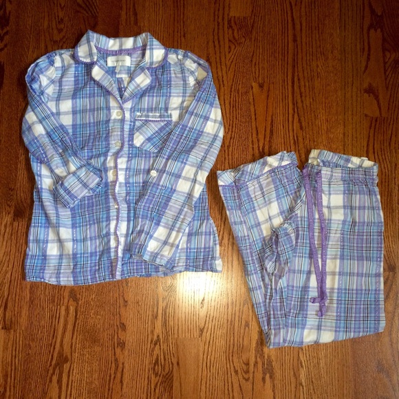 Victoria's Secret Plaid Flannel Pajama Set