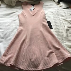 Pink Fit n Flare dress NWT Very flattering