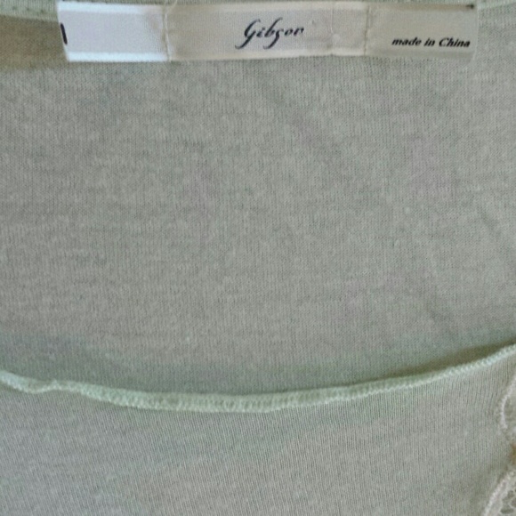 Donated - Light Mint Green Ivory Laced Top - Picture 4 of 4