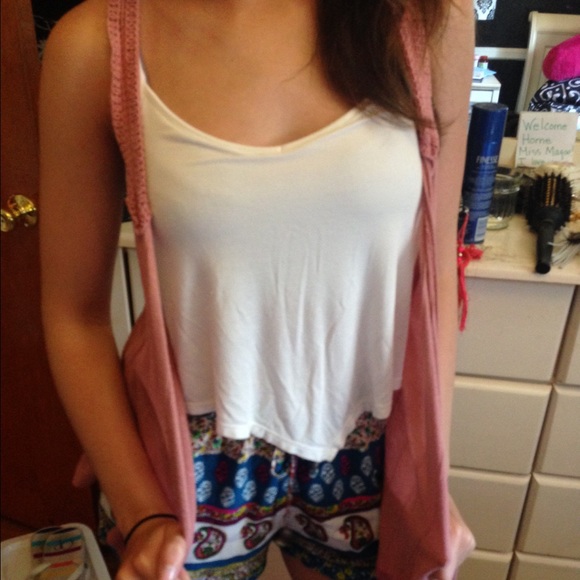 Pink vest