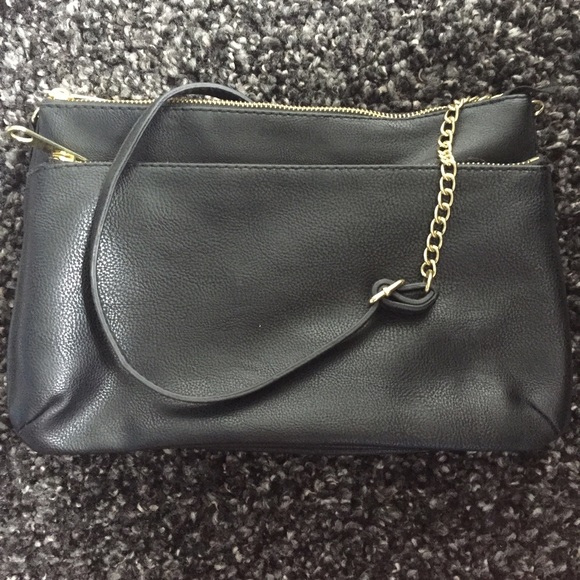 Pleather Shoulder Bag
