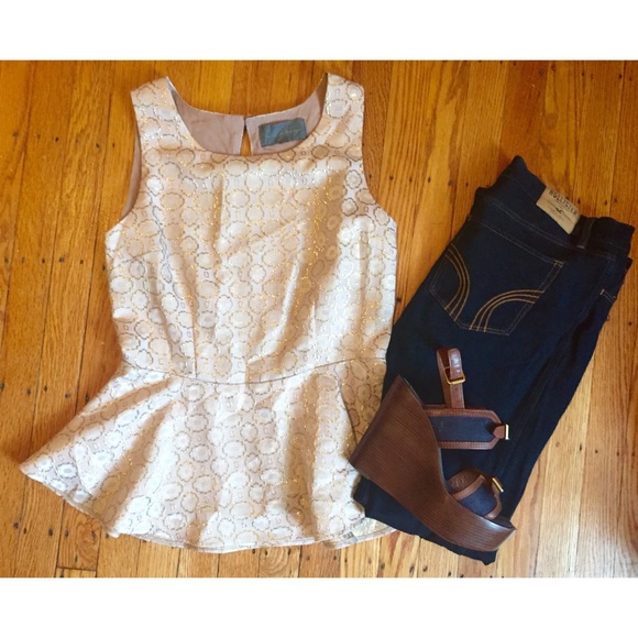 Anthropologie Tops - Anthropologie Sundays In Brooklyn Peplum Top