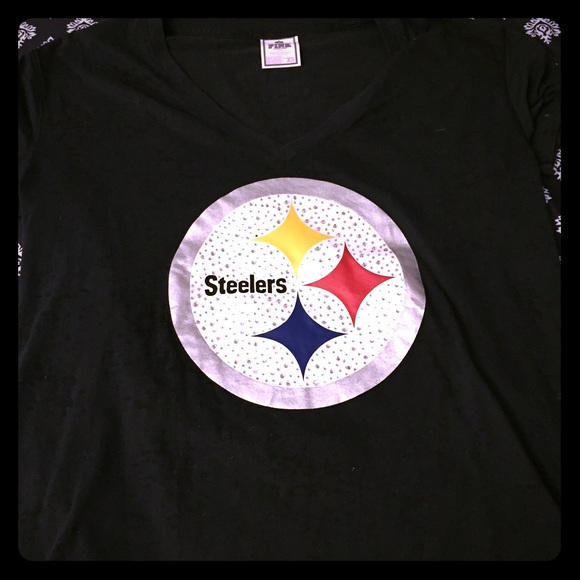 Victoria's Secret Bling Steelers tee