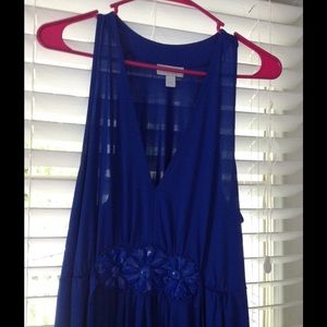 Royal  blue XL dress