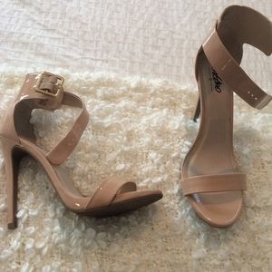 Tan Strap heels