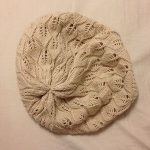 Charlotte Russe Beige Nude Knit Hat