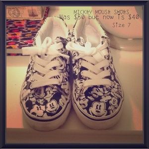 Mickey Mouse shoes