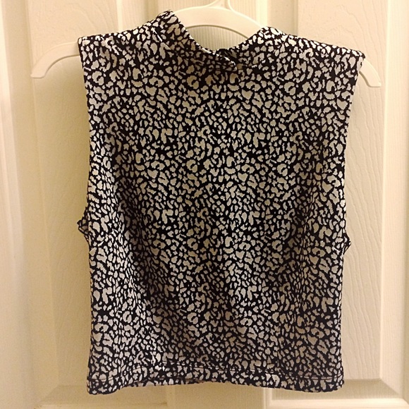 Leopard Print Crop Top