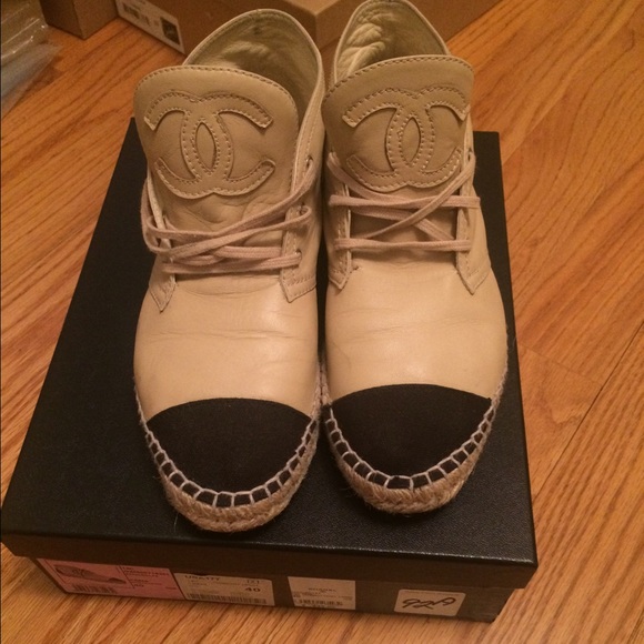 CHANEL Shoes - ⛔️⛔️sold on eBay ⛔️⛔️Chanel espadrille sneakers