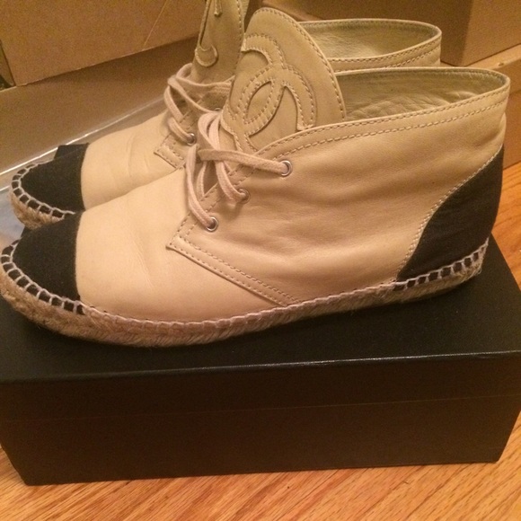 ⛔️⛔️sold on eBay ⛔️⛔️Chanel espadrille sneakers - Picture 2 of 4