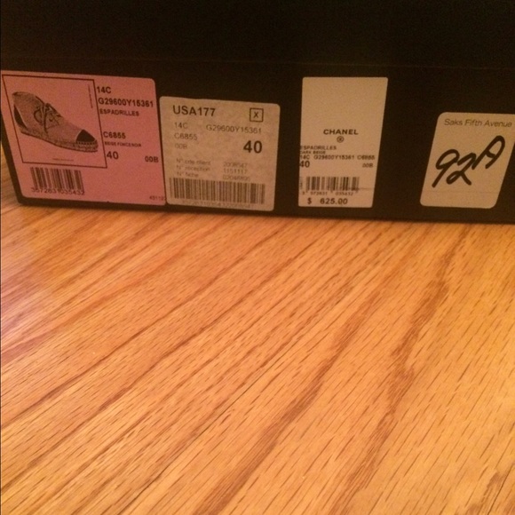 ⛔️⛔️sold on eBay ⛔️⛔️Chanel espadrille sneakers - Picture 4 of 4