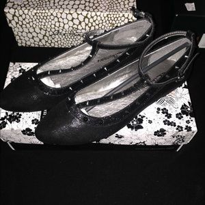 Chinese Laundry Black Brigitta Dress Flats
