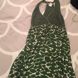 Max Studio Jersey Green Dress