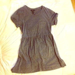 Forever 21 Gray baby doll dress