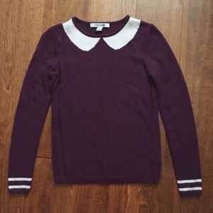 Peter Pan Collared Sweater