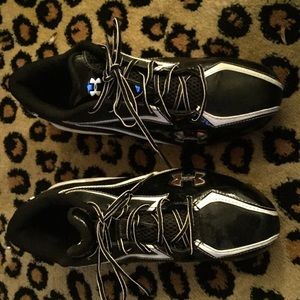 Under Armour cleats!