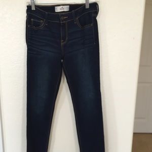 Dark-wash hollister jeans