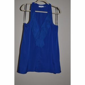 Calvin Klein Ruffle Tank Top