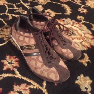 Authentic coach tennis shoes
