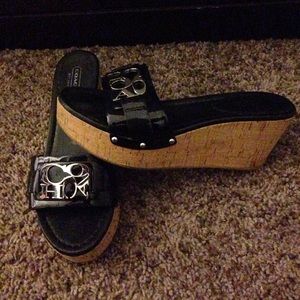 Coach Wedge Sandals
