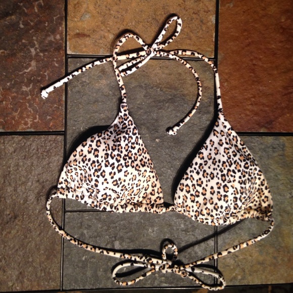 Cheetah Victoria secret bikini top