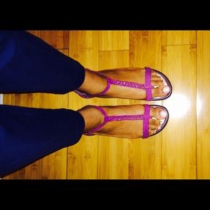 Purple Banana Republic Sandals
