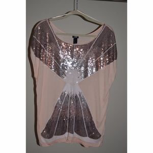 H&M sequin tank top
