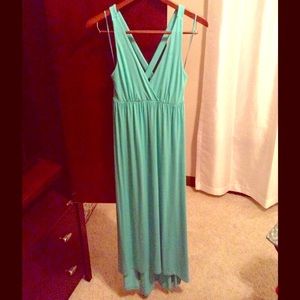 Brand New! Turquoise Cynthia Rowley Maxi Dress