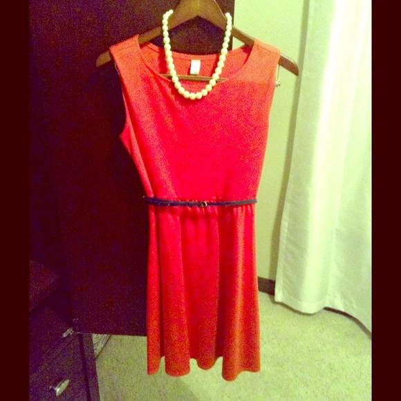 Bright Orange Old Navy Dress