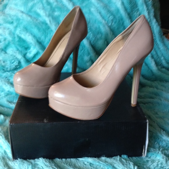 Colin Stuart Shoes - Colin Stuart nude pumps from Victoria's Secret