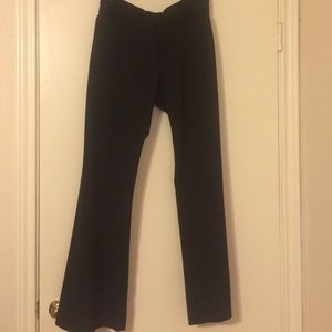 Black Gap modern boot slacks