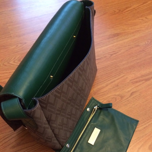 Valentino Messenger Bag Monogram Canvas & Leather - Picture 2 of 4