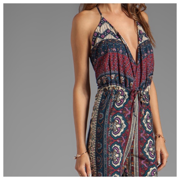 ⌛️SOLD⌛️NOVELLA ROYALE Lady Jumpsuit Plum Tangier - Picture 3 of 4