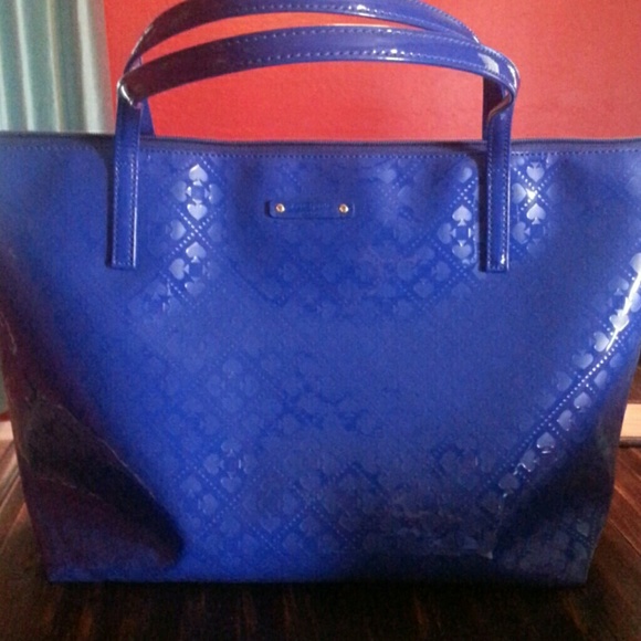 Emerald blue authentic Kate spade bag.