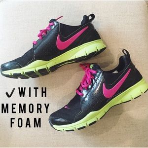 memory foam running shoes nike
