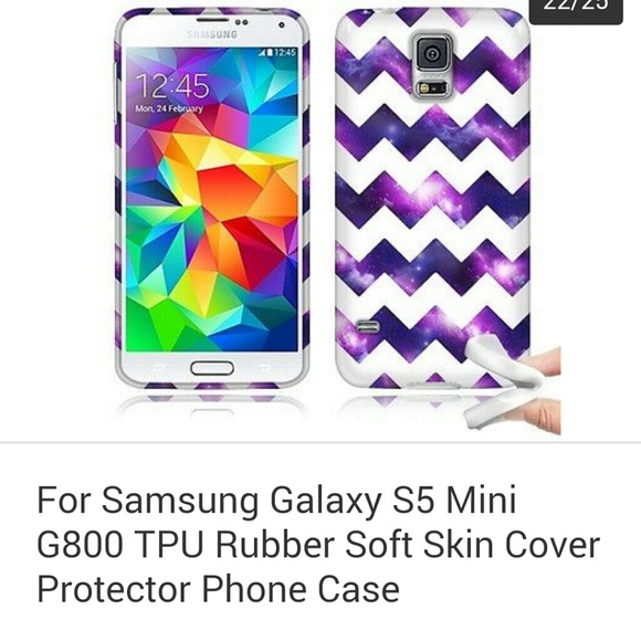 Samsung Galaxy s5 mini Galaxy Cheveron case!