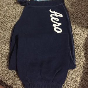 Aero cropped sweats
