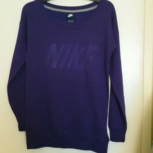 Nike Women's fleece crew-neck sweater
