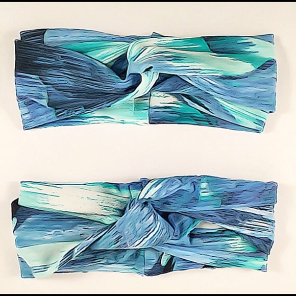 Mommy and me turban headband set