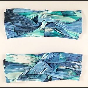 Mommy and me turban headband set