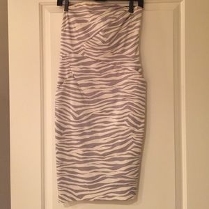 Michael Kors Strapless Cocktail Dress
