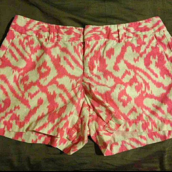 Pink Printed Shorts