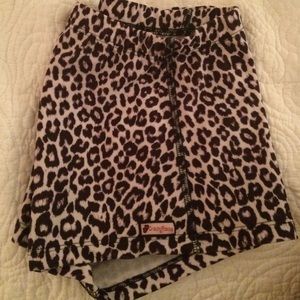 Cheetah print crazy pants